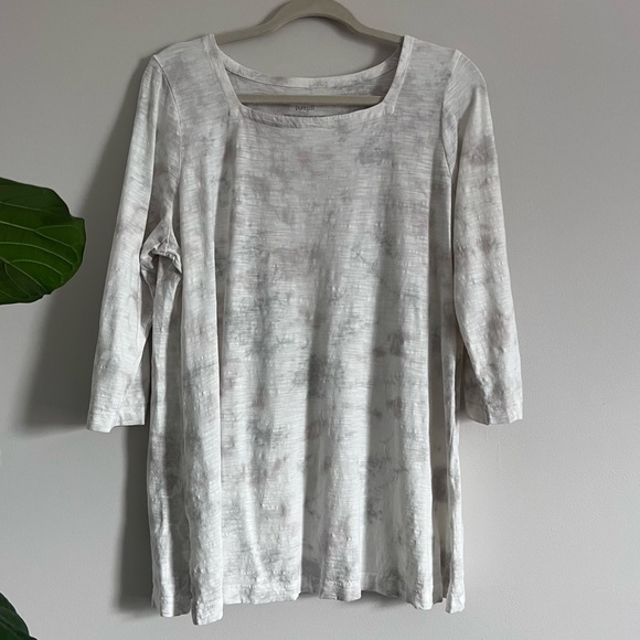 J. Jill Tops - J. Jill Square Neck Tunic